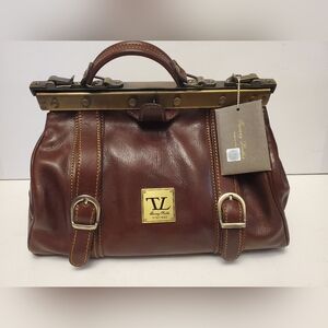 Tuscany Leather Brown Leather Doctors Bag
